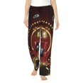 thumbnail image 1 of Balery Casino King And Playing Cards Pantalones de pijama para mujer, pijamas ultraligeros, pantalones de estar por casa-XX-Large, 1 of 6