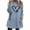 03-Blue, variant on Fleece Sweatshirts For Women Winter Warm Fuzzy Sweater Womens Long Sleeve Round Neck Pullover Sweatshirt