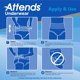 thumbnail image 5 of Ropa interior desechable Attends Care, muy absorbente, grande, 72 quilates, 5 of 8