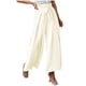 thumbnail image 1 of Pantalones anchos plisados de cintura alta sueltos informales con lazo de verano para mujer a la moda Fridja alkflakhf33083, 1 of 1