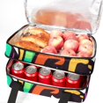 thumbnail image 5 of Halloween Double Layered Insulated Lunch Bag with Two Compartments, Large Capacity, and Hand Carry - 7.1x11.4x16.1 inches - Ideal for Work or School Lunch Bags, 5 of 6