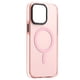 thumbnail image 1 of Funda TEKKU Matte Color para iPhone 15 PRO Trans Rosa compatible con MagSafe, 1 of 5