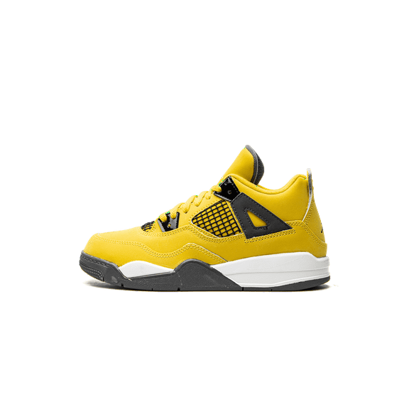 Jordan PRE SCHOOL Jordan 4 Retro PS "Lightning" BQ7669 700 from Stadium Goods