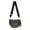 Black brown grid, variant on Women’s Checkered Crossbody Bag Black White Fanny Pack Lightweight Sling Belt Bag for Outdoor Sports Travel