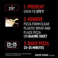 thumbnail image 5 of Red Baron Supreme Deep Dish Personal Frozen Pizza, 11.5 oz 2 Pack, 5 of 14
