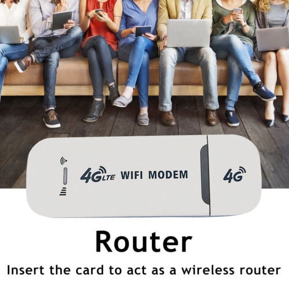 Unlocked 4G LTE Modem Wireless Router USB Dongle Mobile Broadband WIFI SIM Card