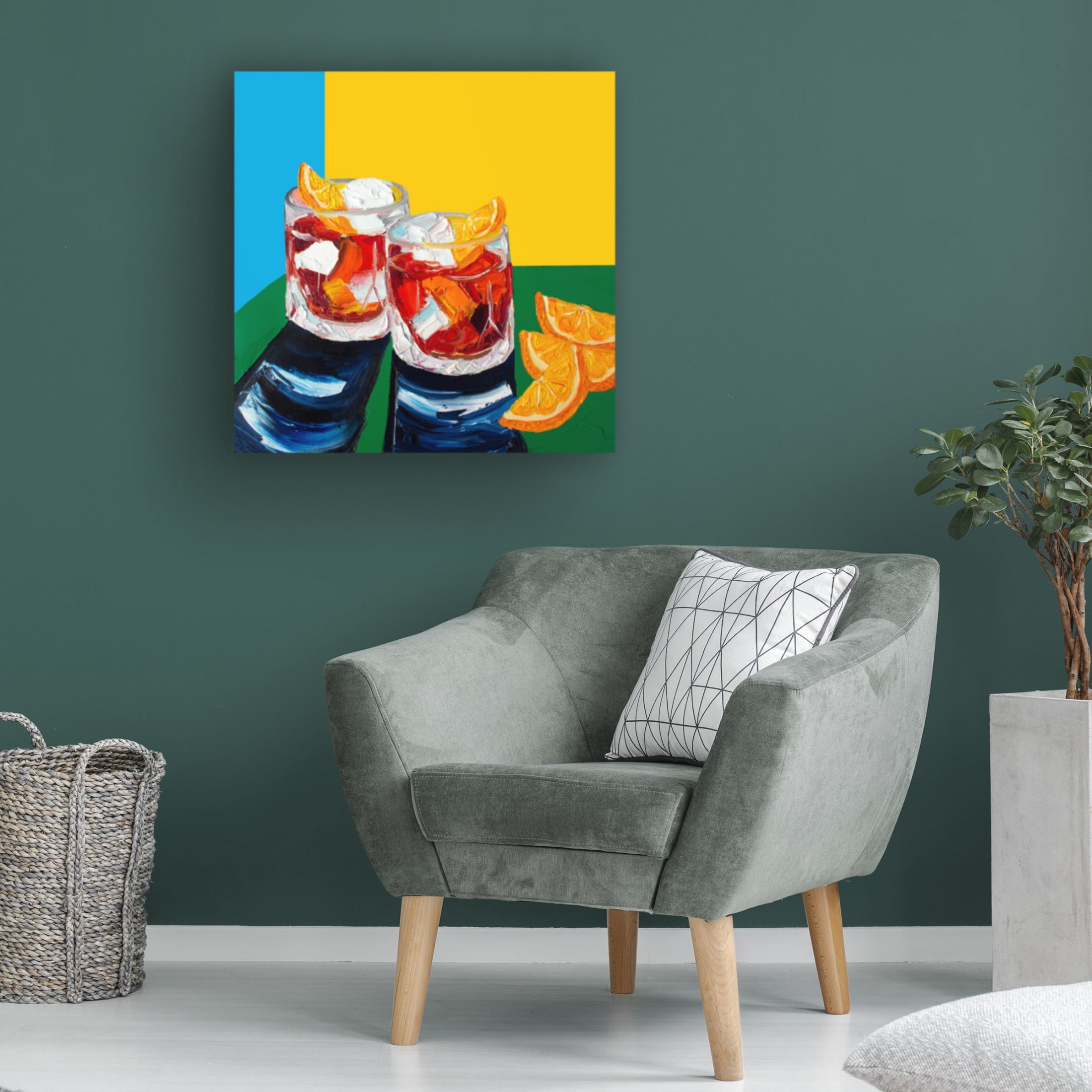 Trademark Fine Art Alice Straker Negronis No2 Canvas Wall Art