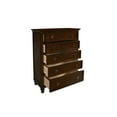 thumbnail image 3 of New Classic Furniture Tamarack Solid Wood 5-Drawer Chest in Cherry, 3 of 8