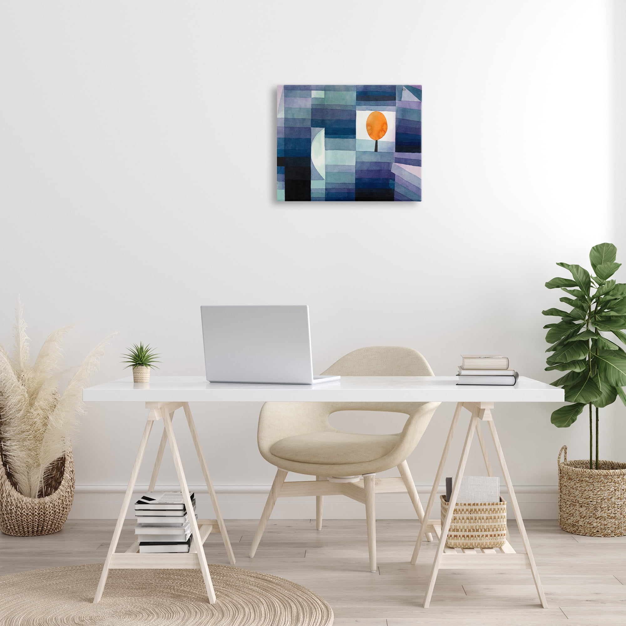 Stupell Industries Harbinger Of Autumn Classic Abstract Painting Wrapped Canvas Art Print Wall Art, 20 x 16