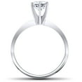 thumbnail image 2 of Pompeii 1/3 ct Solitaire Diamond Engagement Ring 14k White Gold (G/H,I1), 2 of 3