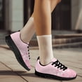 thumbnail image 4 of Psesaysky Pink Cherry Sneakers for Women Girls Lightweight Comfortable Sports Shoes Anti-Slip Breathable Running Shoes, 4 of 8