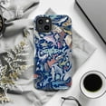 thumbnail image 5 of Colorful Cartoon Shark Phone Case for iPhone 16 15 14 13 12 11 Pro Plus Mini, Blue Ocean Animal Design, Dual Layer Protective Cover, Gift for Shark Lovers & Marine Life Fans, 5 of 6