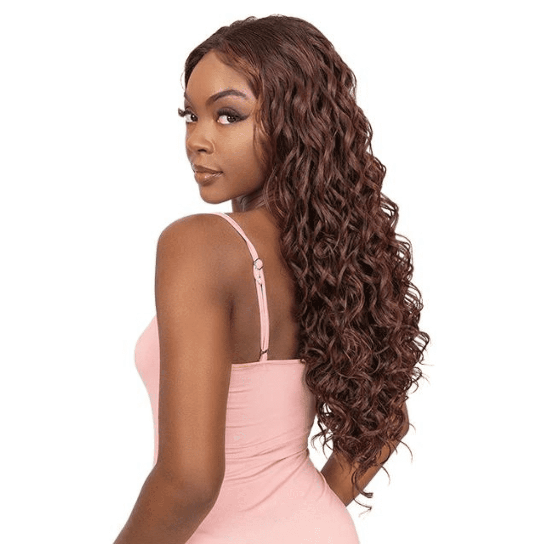 Janet Collection Melt 13x6 HD Human Hair Blend Lace Frontal Wig - Hita