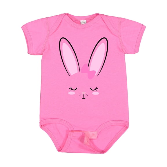 Inktastic Easter Bunny Girl Face Boys or Girls Baby Bodysuit