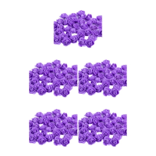 Injueey Álbum de recortes de 500 piezas que vida con estos adornos de muñeco de oso realistas con un fuerte color morado decorativo Type2 NO2