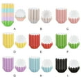 thumbnail image 5 of Tssuoun 50 Pieces/Set Birthday Cupcake Liners Heats Resistant Cake Dessert Cup Cookie Case Holder Kitchen Bakery Wrapper Baking Tool Green, 5 of 9