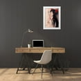 thumbnail image 3 of Rhumeur, Aurelie 14x18 White Modern Wood Framed Museum Art Print Titled - Lilou Paris et romance II, 3 of 4