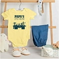 thumbnail image 3 of Papa's Little Helper Handyman Dad Romper Boys or Girls Infant Baby Brisco Brands NB, 3 of 6