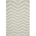 thumbnail image 2 of SAFAVIEH Cambridge Leon Geometric Wool Area Rug, Gray/Ivory, 4' x 6', 2 of 8