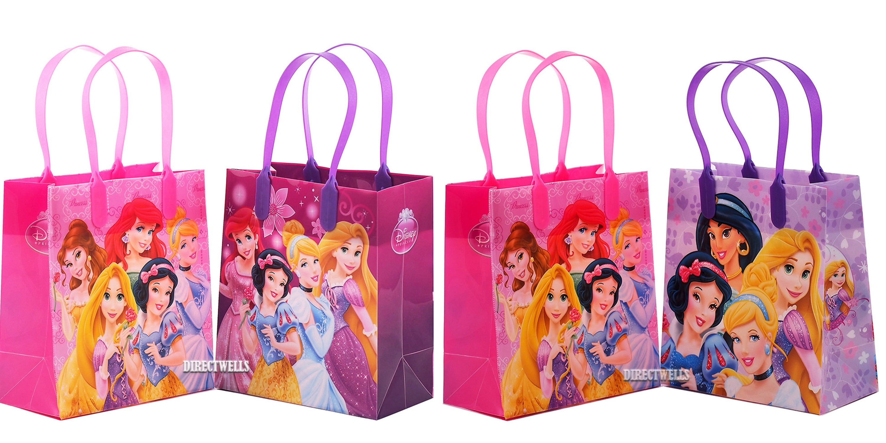 Disney Princess 12 Reusable Party Favors Small Goodie Gift