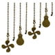thumbnail image 2 of Juego de Cadena Tracción Ventilador Techo 8 Piezas, 12 Pulgadas (Bronce Antiguo), 2 of 5