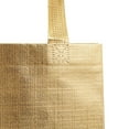 thumbnail image 7 of Non Woven Reusable Tote Bags, Metallic Gold Gift Bags with Handles (10x8 In, 20 Pack), 7 of 7