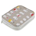 thumbnail image 2 of Bolsa de almacenamiento vacía para agujas de tejer, de tejer, estuche organizador, bolsa para ganchillo Oso gris Hugo Estuche para agujas de ganchillo, 2 of 5