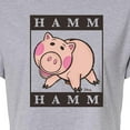 thumbnail image 3 of Toy Story 4 - Type Block Hamm - Juniors Cropped Cotton Blend T-Shirt, 3 of 5