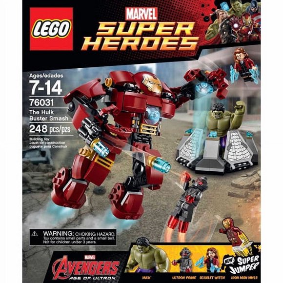 LEGO Marvel Super Héros Avengers l'Ère d'Ultron le Hulk Buster Smash Ensemble #76031