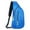 Blue, variant on zttd man women outdoor multifunctional sling backpack fashionable casual shoulder messenger bag hiking chest bag a