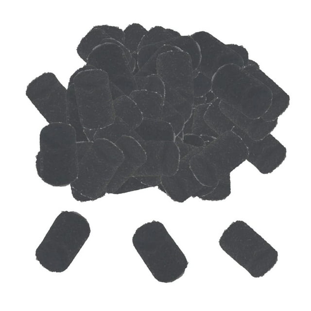 QualitChoice Feutres de Pare-Chocs pour Saxophone Pièces de Réparation pour Tenor _30 Pcs Sax Alto Soprano Noir 50 Pcs