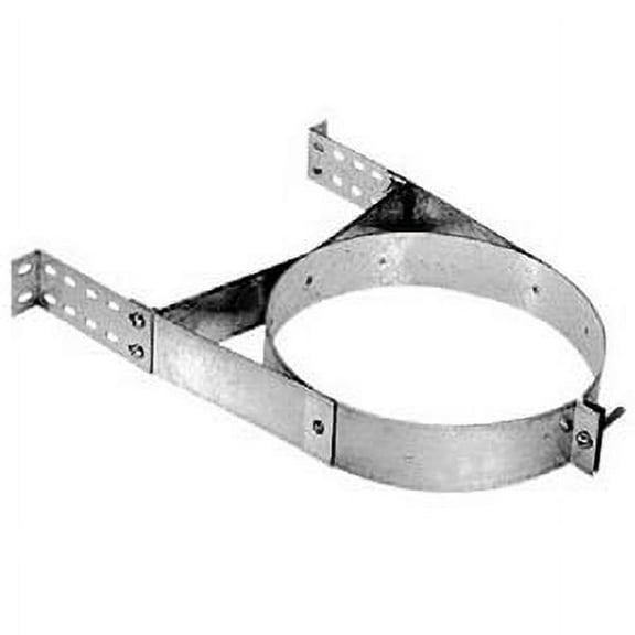 M & G Duravent 8DT-WSSS 8 Inch Duratech Stainless Wall Strap