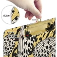 thumbnail image 4 of FMSHPON Zebra Leopard Butterfly Clipboard Hardboard Wood Nursing Clip Board and Pull for Standard A4 Letter 13x9 inches, 4 of 7