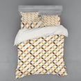thumbnail image 2 of Ambesonne Geometric Bedding Set 3 Pcs, Angled Cyclic Tile, Twin, Multicolor, 2 of 3