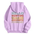 thumbnail image 5 of WEAIXIMIUNG Robe Sweat à Manches Courtes pour Femmes Col Rond Décontracté avec Poche Imprimé Lettres Anglaises, 5 of 5
