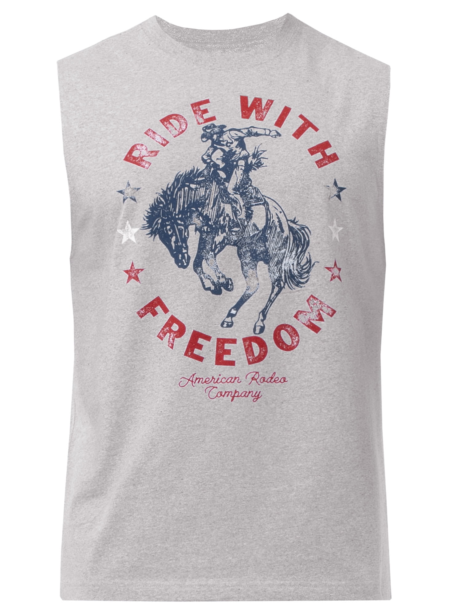 Way to Celebrate Men's 4th of July Americana Graphic Muscle Shirt Tank Top, Sizes XS-5XL