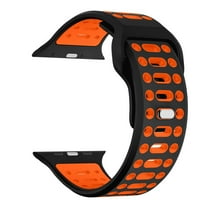 Dwitch Sport Band Compatible with Apple Watch Ultra 2 & Ultra Band 49mm 46mm 45mm 44mm 42mm Men, Honeycomb Breathable Silicone Waterproof Strap Fits for iWatch Series 10 9 8 7 6 5 4 3 SE,A
