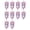 A, variant on 10pc Creative Cats Pendants Accessory Resin Cats Charm Variety for Distinctive Handmade Jewelry and Decorations