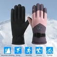 thumbnail image 2 of Winter Ski Snow Gloves for Men Women, Youth Touchscreen & Waterproof Cold Weather Hand Warming Gloves Winter Work Gloves, 2 of 8