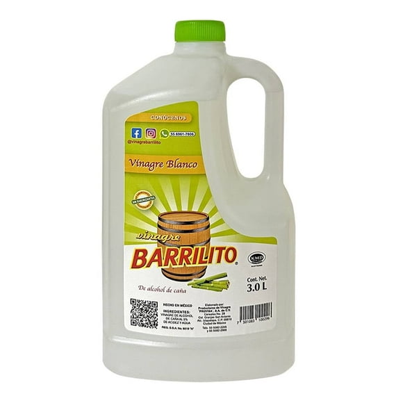 Vinagre Barrilito blanco 3.0 l