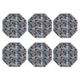 thumbnail image 2 of Gaeub Video Game Print 6 Pcs Leather Coasters for Drinks ,Drink Coasters Sets,Drink Table Cup Coasters for Living Room Kitchen Coffee Decor,Octagon, 2 of 7