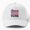 White, variant on American Clam Flag Baseball Hat, Coastal USA Seafood Character Graphic Design, Classic Cap