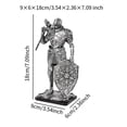 thumbnail image 4 of Figura de lector abstracta, figura humana de resina, escultura, estatua de caballero, artesanías artísticas, objetos de colección, diseño hueco, adecu, 4 of 8