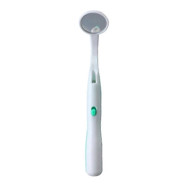Dental mirror with luminous dental mirror examination mirror oral care mirror green