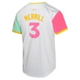 thumbnail image 3 of Youth Nike Jackson Merrill White San Diego Padres City Connect Limited Jersey, 3 of 3