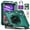 Darkgreen, variant on for iPad mini 6th Gen 8.3" 2021 Rugged Case, 360 Rotating Hand Strap Stand/Pencil Holder/Adjustable Crossbody Strap, [2 In 1] Protective for iPad mini 6th Gen 8.3" 2021, Black