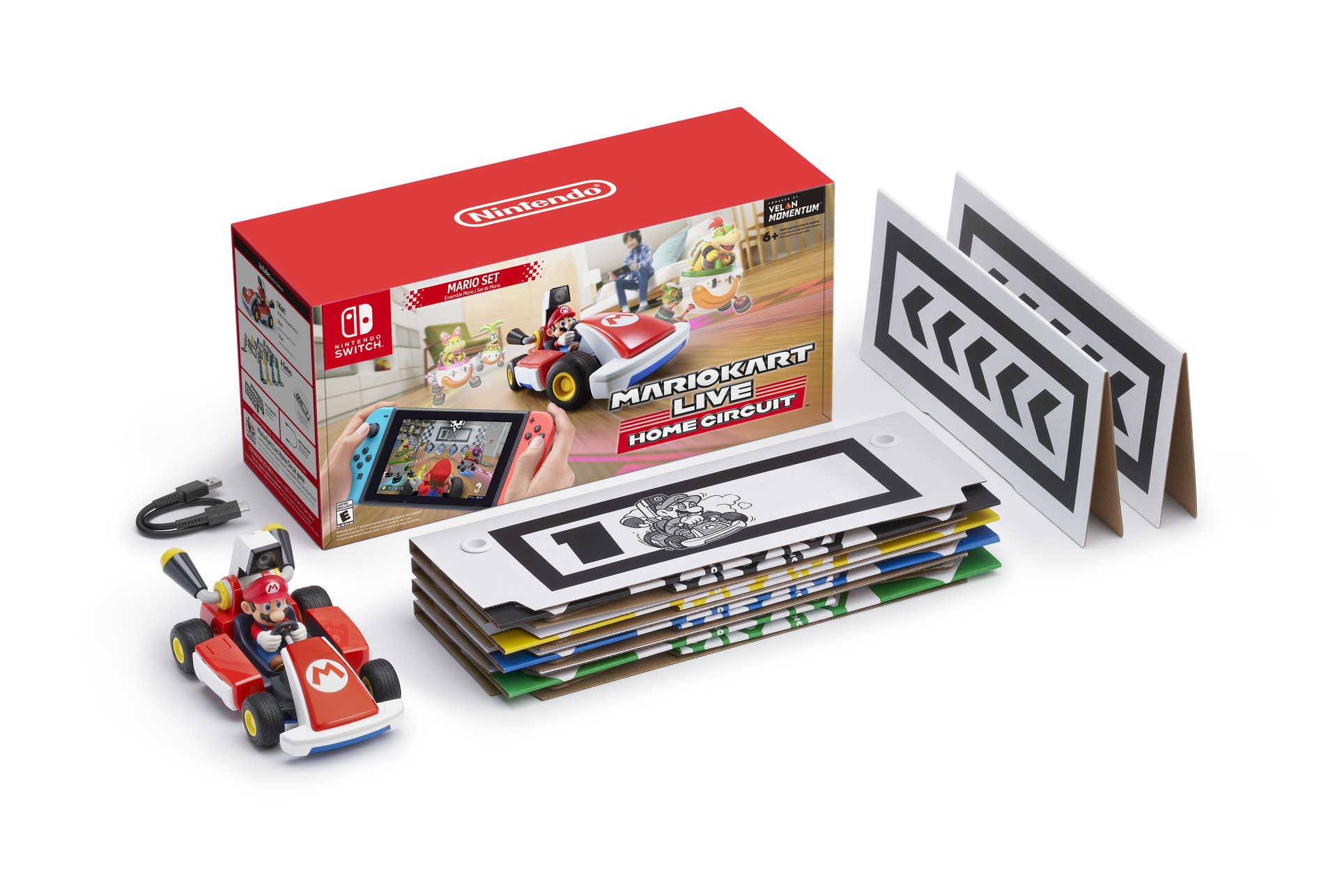 Mario Kart Live: Home Circuit™ - Mario™ Set, Nintendo, Nintendo Switch 00045496882839