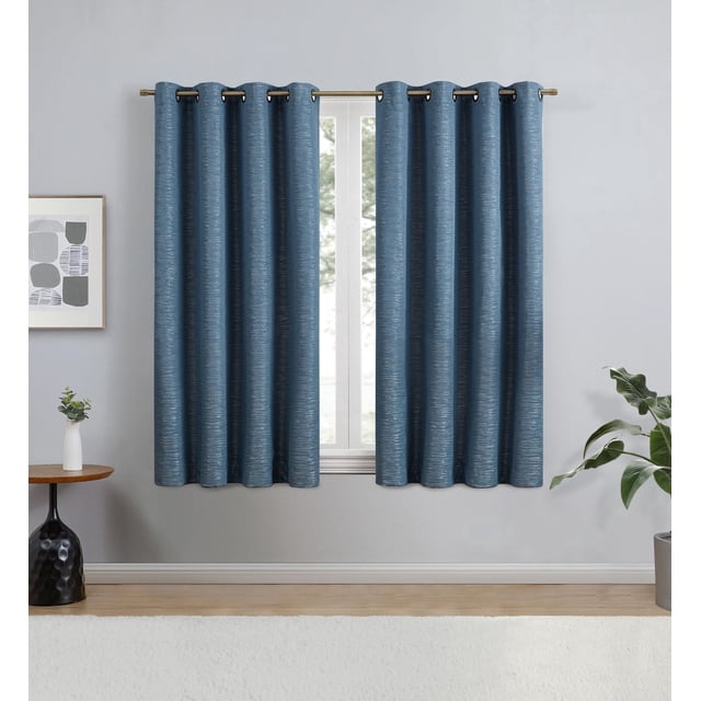 Eclipse Avery 63" Grommet Blackout Window Curtains Panel