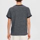 thumbnail image 4 of Tops para hombre, blusas y camisas de manga corta con cuello redondo para hombre, blusas casuales de moda para hombre con cuello redondo, medio botón, manga corta, blusas de poliéster para hombre, 4 of 7