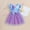 Purple, variant on Baby Girl Dresses Baby Girls Spring Summer Tulle Solid Sleeveless Birthday Party Romper Princess Dress Headbands Clothes Holiday Dresses For Girls 6-9 Months